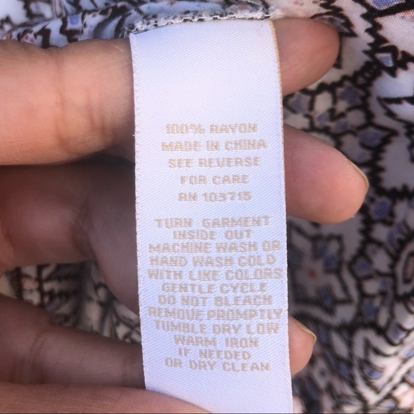 Hope & Harlow Sleeveless Boho Print Dress - Picture 6 of 10